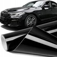 FOLIA CZARNY POŁYSK BLACK PIANO GŁADKA PREMIUM 152 X 200 CM