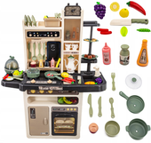 Multifunkcyjna Kuchnia Z Jajowarem - Para I Dźwięk BEŻOWO-SZARA