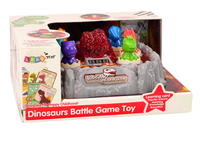 DLA DZIECI GRA ZRĘCZNOŚCIOWA DINOZAURY ŚWIATŁA