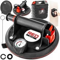 PRZYSSAWKA PRÓŻNIOWA DO PŁYTEK UCHWYT Z POMPKĄ MANOMETREM GLAZURY SZYB