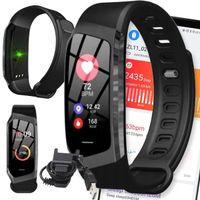 SMARTBAND SMARTWATCH ZEGAREK WODOODPORNY PASEK PULS PRO WATCH SPORT KROKI E18