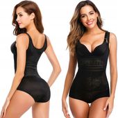 BODY WYSZCZUPLAJĄCE brzuch gorset majtki MISS BLAK
