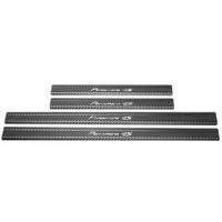 Listwa progowa PORSCHE PANAMERA 971 PANAMERA 4S Stal nierdzewna 304 carbon