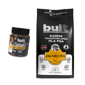 KARMA SUCHA Z JAGNIĘCINĄ BULT DLA DOROSŁYCH PSÓW MAŁYCH RAS 12kg + GRATIS
