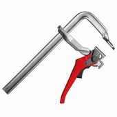 ścisk dźwigniowy ślusarski stalowy gh 400*120mm - by gh40