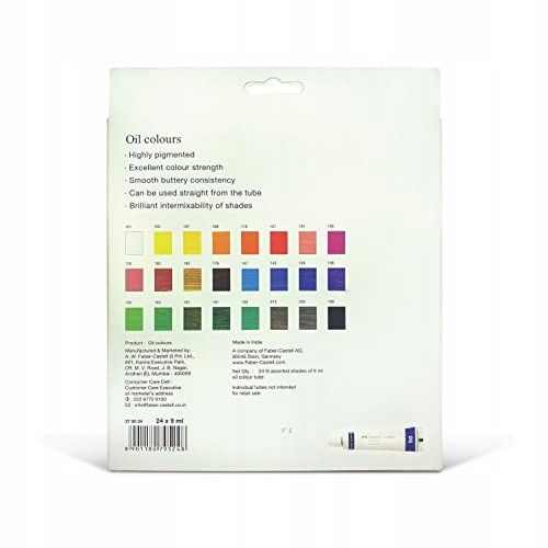 Farby olejne Creative Studio 24 kolory x 9ml na Arena.pl