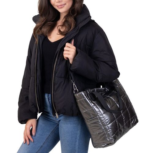 Alessio TOREBKA Damska PIKOWANA TORBA KLASYCZNA Shopper QUILTED na Arena.pl