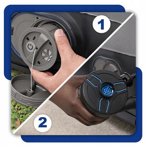 MATERAC DMUCHANY Z POMPKĄ USB ŁÓŻKO DO SPANIA 203 x 152 CM BESTWAY 671BS na Arena.pl