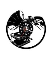 Zegar ścienny z płyty winylowej 260.13 Gramofon