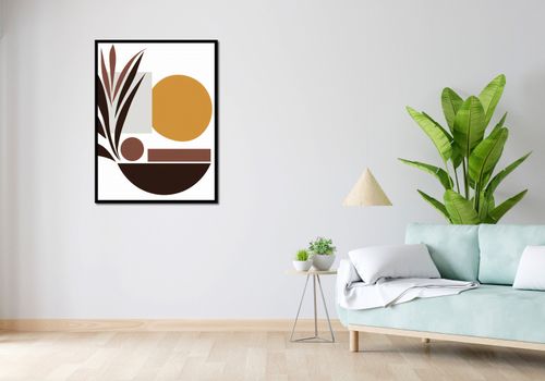 Plakat 75x100cm Stylizacja Roślin na Arena.pl