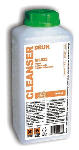 CHE1491 Cleanser Druk 1l. MICROCHIP zdjęcie 1