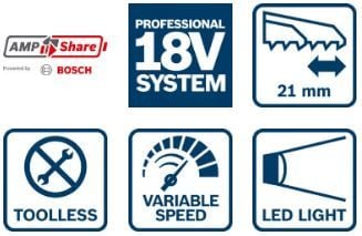 piła szablasta akumulatorowa gsa 18 v-li c 0*ah - b 6016a5001 na Arena.pl