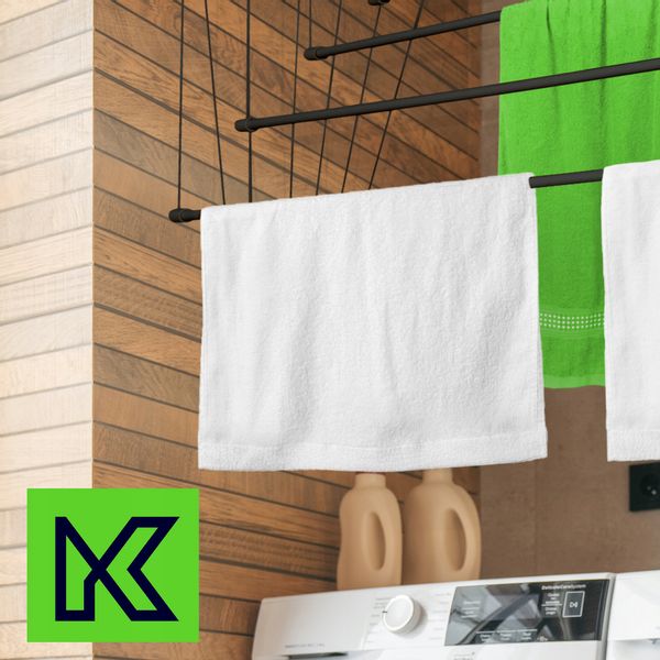 Suszarka Na Pranie Ubrania Sufitowa 6 Prętów 170cm zdjęcie 2