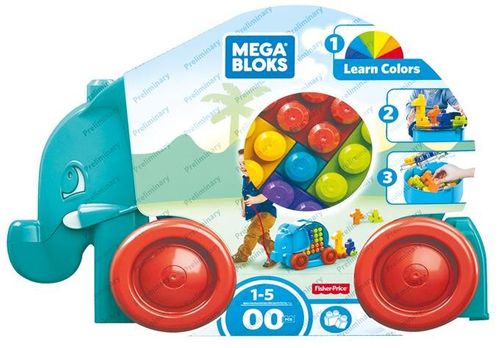 Mattel Mega Bloks Spacerowy Słonik na Arena.pl
