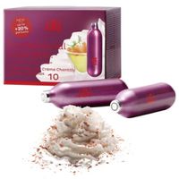 NABOJE N2O DO SYFONU 10 SZTUK POWIĘKSZONE ISI