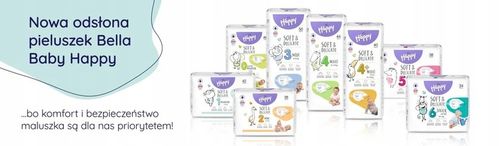 Pieluszki dla wcześniaków 0 Bella Happy Before Newborn do 2kg 46szt. na Arena.pl