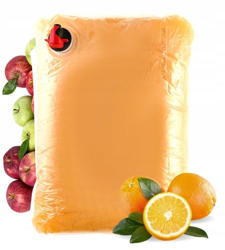 Sok z Jabłek i Pomarańczy 100% Tłocznia Szymanowice 5l NFC Sok Jabłkowy na Arena.pl