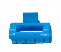 Spinka klamra plastikowa prostokątna średnia niebieski 4cm