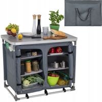 kuchnia turystyczna szafka stół składany ogrodowy torba kempingowy stolik