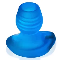 oxballs glowhole-2 plug morph led niebieski duży - szeroka podstawa