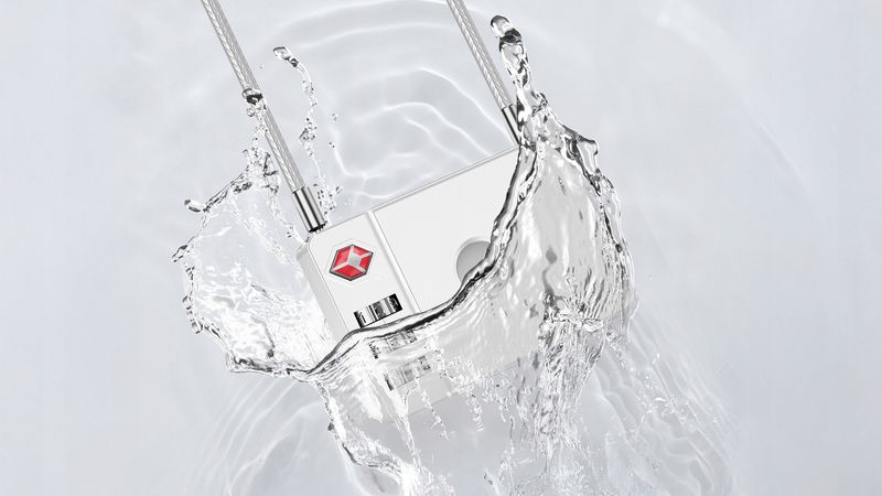 Kłódka Mili MiLock Zámek - Bílý zdjęcie 4