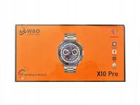 SmartWatch X10 PRO METALOWY Menu PL Rozmowy NFC 1.55" HD AMOLED Android iOS