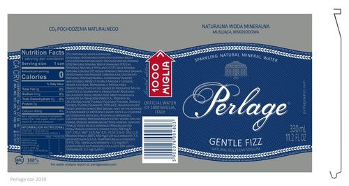 Cisowianka Perlage woda musująca 330 ml 48 sztuki na Arena.pl