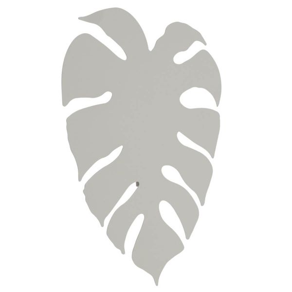 Kinkiet naścienny do przedpokoju Monstera 5946 liść loftowy beżowy zdjęcie 1