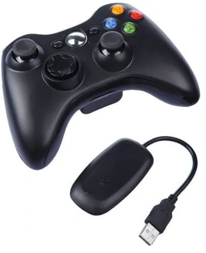 BEZPRZEWODOWY GAMEPAD XBOX 360 PC DUAL SHOCK PAD na Arena.pl