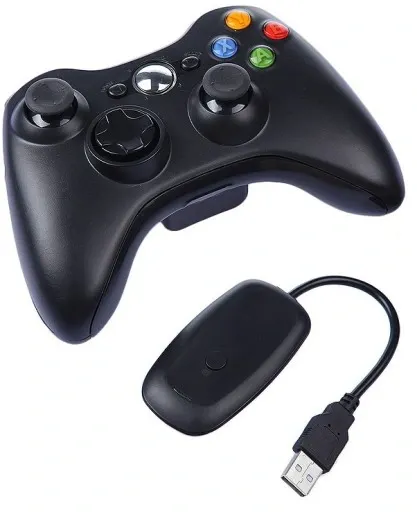 BEZPRZEWODOWY GAMEPAD XBOX 360 PC DUAL SHOCK PAD zdjęcie 1