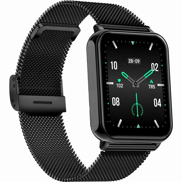 smartwatch gravity granatowo czarny 2 paski gt17-9 zdjęcie 6