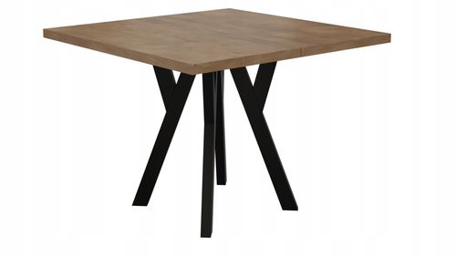 STÓŁ ROZKŁADANY NOGA METAL SALON KUCHNIA 90cm+2x50cm na Arena.pl