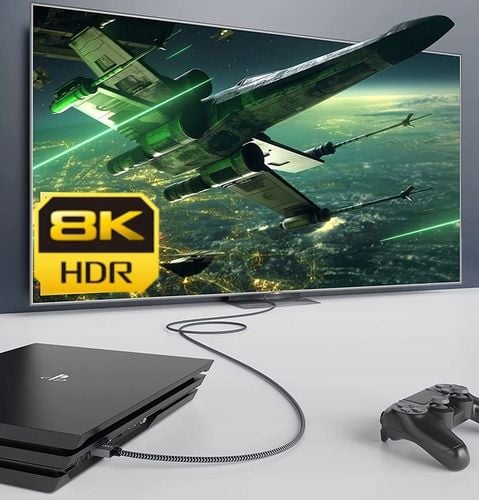 CERTYFIKOWANY Kabel HDMI 2.1 8K 4K eARC PREMIUM 2M na Arena.pl