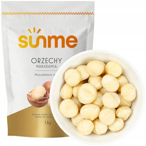 ORZECHY MAKADAMIA 1kg Naturalne Orzechy Macadamia 1000 g Jakość na Arena.pl