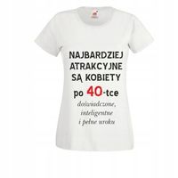 Koszulka T-SHIRT na prezent urodzinowy z NAPISEM