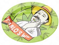 Metalowa Popielniczka dla Palacza na Susz Tytoń