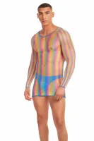 rene rofe pride drip komplet męski dwuczęściowy kolorowy s/m