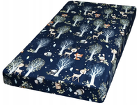 MATERAC PIANKOWY 60x120cm dziecięcy DO ŁÓŻECZKA pokrowiec BAWEŁNA 9