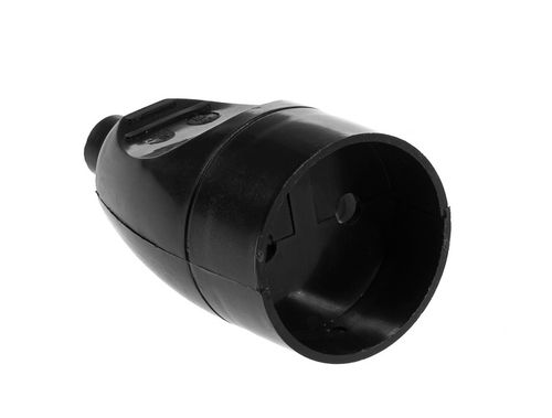 gniazdo pojedyncze 16a 250v rozbieralne b/u czarne - vt-302-0110 na Arena.pl