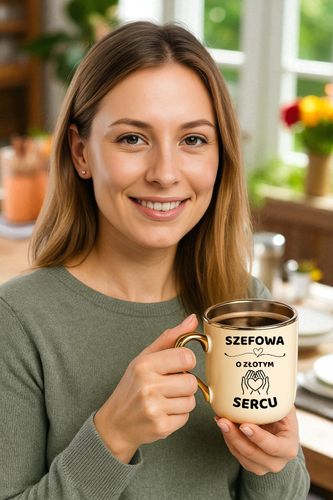 Kubek PREMIUM z dedykacją wyjątkowy elegancki prezent dla SZEFOWEJ na Arena.pl