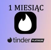 TINDER PLATINUM 1 MIESIĄC | KARTA PODARUNKOWA | KLUCZ VPN