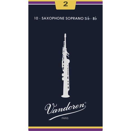 Stroik saksofon sopranowy sopran 2 Vandoren Classic Blue SR202 4 szt. na Arena.pl