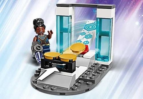 76212 - lego super heroes - laboratorium shuri na Arena.pl