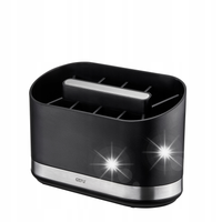 GEFU Pojemnik/suszarka ociekacz na sztućce SMARTLINE Black Graphite