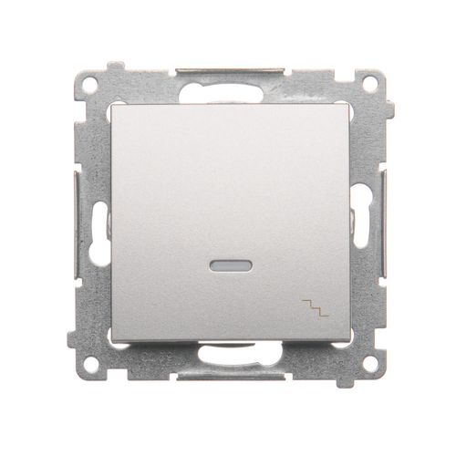 Simon54 Łącznik schodowy z podświetleniem LED DW6L.01/43 srebrny na Arena.pl