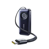 powerbank baseus enercore cr11 20000mah 67w ze zwijanym kablem usb-c