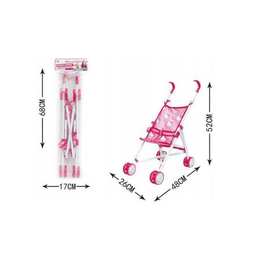 Wózek parasolka dla lalek BWOZ8388 BABY GAME na Arena.pl
