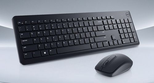 BEZPRZEWODOWA KLAWIATURA I MYSZ DELL DO KOMPUTERA DO BIURA ERGONOMICZNA na Arena.pl