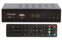 Tuner Dekoder Kablówki DVB-C DVB-T2 Telewizji Cyfrowej TV Naziemnej