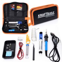 ZESTAW LUTOWNICZY LUTOWNICA PRECYZYJNA KOLBOWA REGULACJA 80W CYNA GROTY